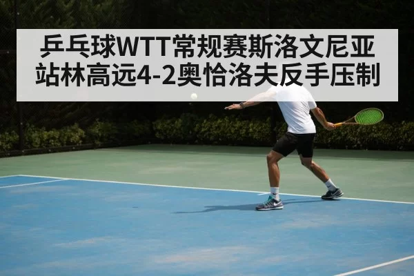 乒乓球WTT常规赛斯洛文尼亚站林高远4-2奥恰洛夫反手压制
